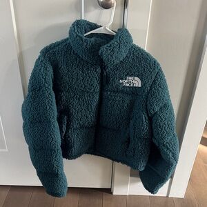 The North Face Kids Teal Puffer Jacket